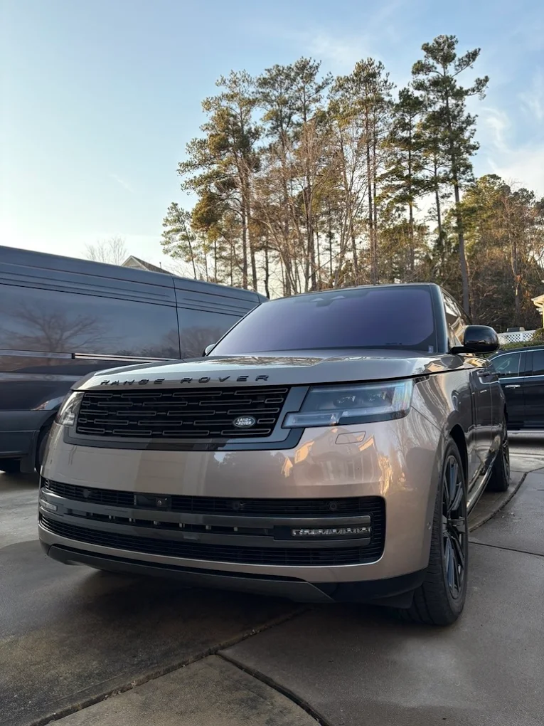 Freshly detailed Range Rover